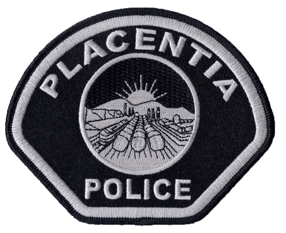 Placentia police badge