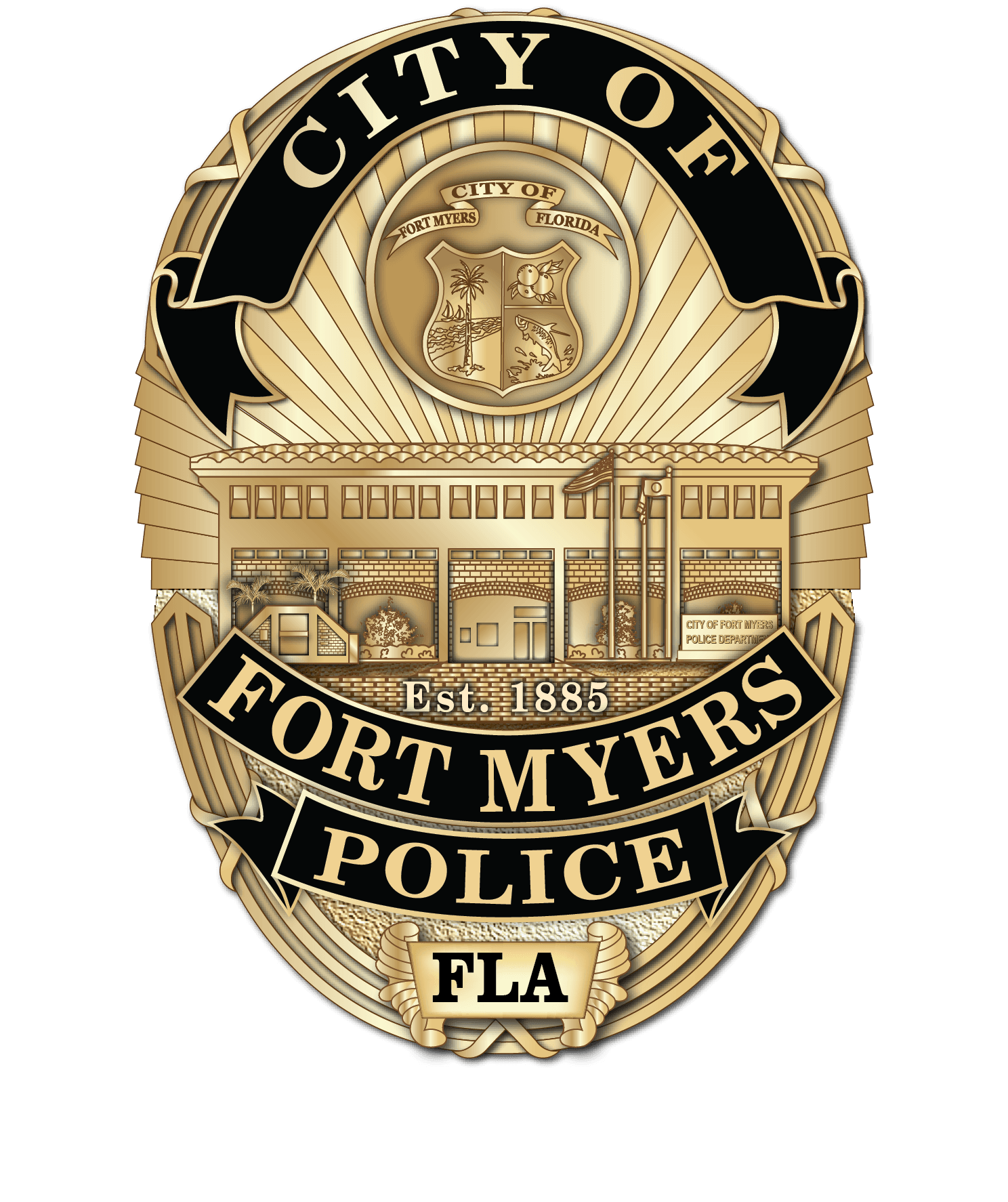 fort myers police badge