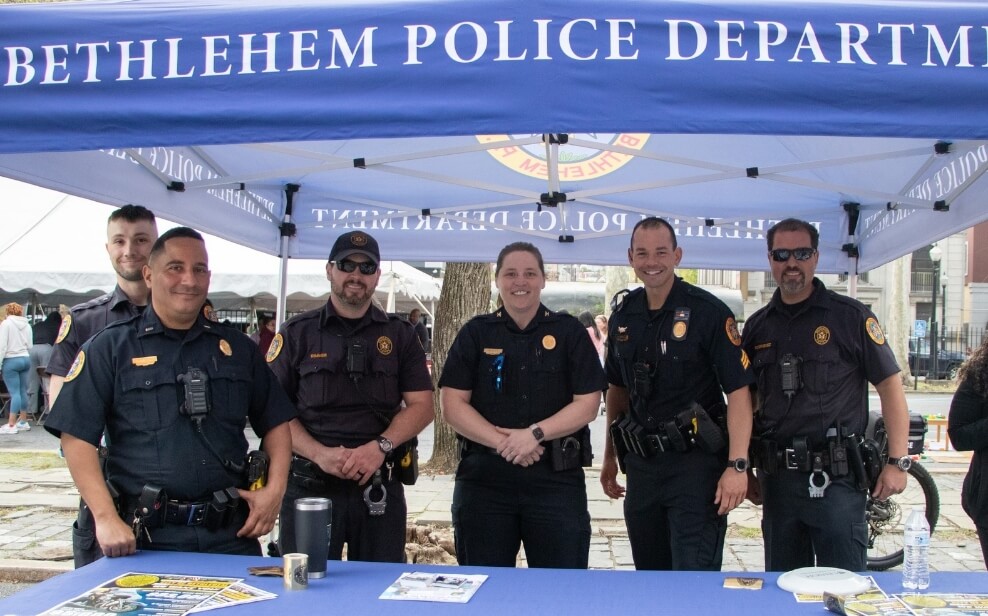 Bethlehem Police Department group photo