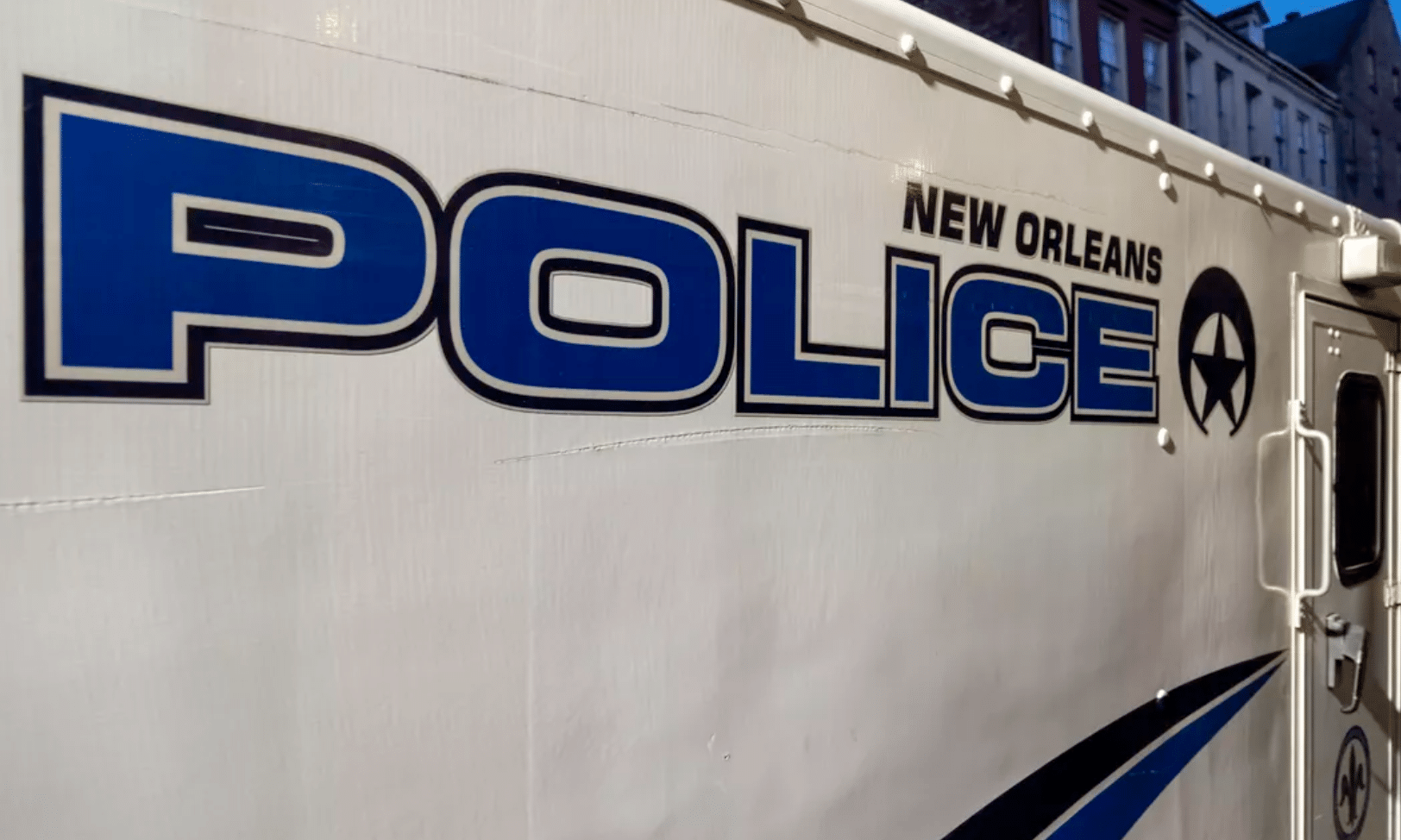 New Orleans Police vehicle